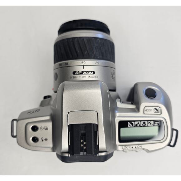 MINOLTA QTsi AF 35-80 Zoom 35mm Film CAMERA AA Battery AS IS Not Working Project - Picture 6 of 8